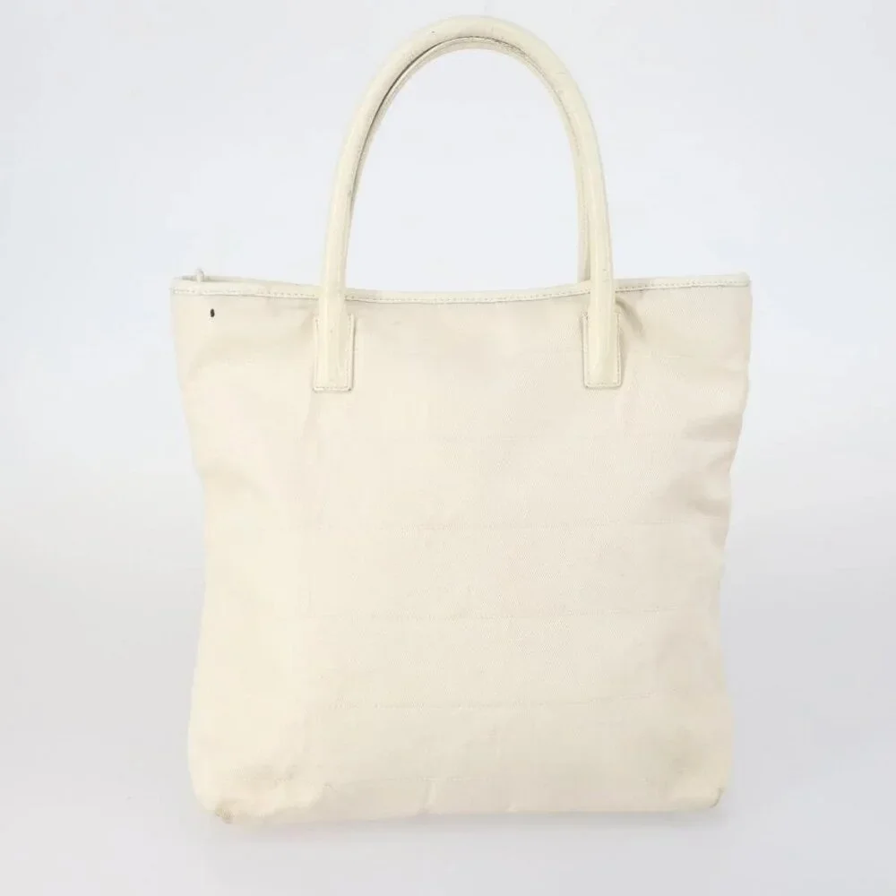 GUCCI Tote Bag Suede Canvas Nylon 4 Set Black Ivory Auth bs30282 - Picture 4 of 15